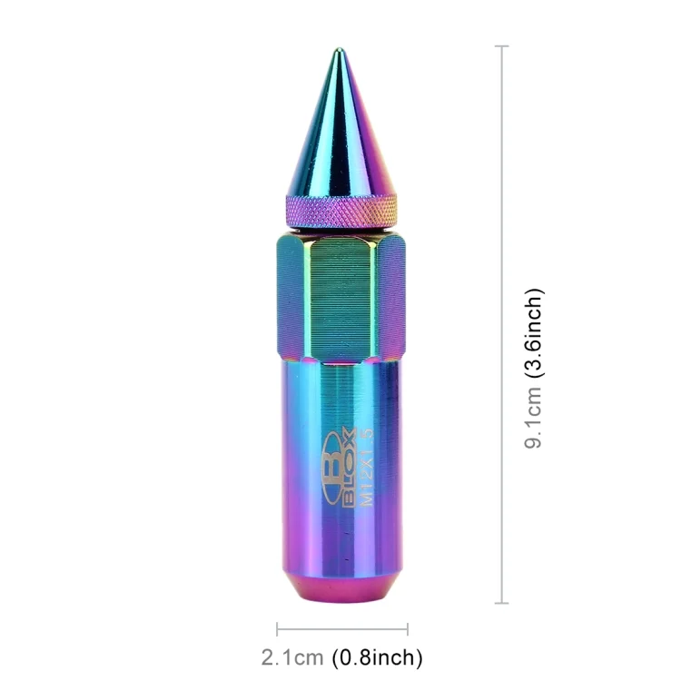 CMS5383_3.webp 20 PCS Wheel Drive Hub Adaptor Car Wheel Nut  Adjustable Decorative Steering Wheel Hub Nut - Image 4