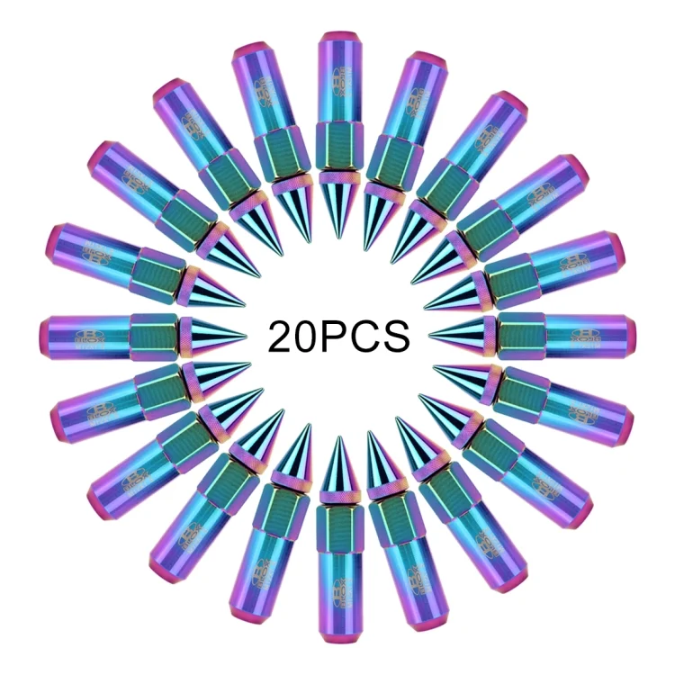 CMS5383_5.webp 20 PCS Wheel Drive Hub Adaptor Car Wheel Nut  Adjustable Decorative Steering Wheel Hub Nut - Image 6