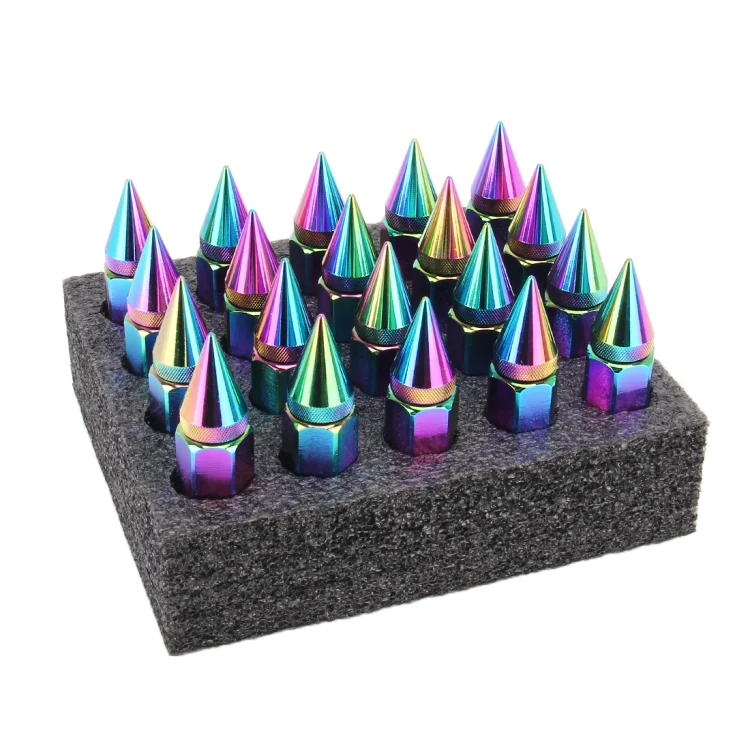 CMS5383_6.webp 20 PCS Wheel Drive Hub Adaptor Car Wheel Nut  Adjustable Decorative Steering Wheel Hub Nut - Image 7