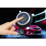 Smart Car Switch Car Engine Start Stop Switch Car Push Start Switch, with RFID Alarm System, Blue Light - Image 15