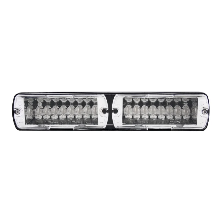 CMS5390BL_4.webp DC 12V 4.2W 16LEDs Crystal Lamp Beads Car Windshield Warning Lamp 18 Flash Patterns(Adjustable) - Image 5