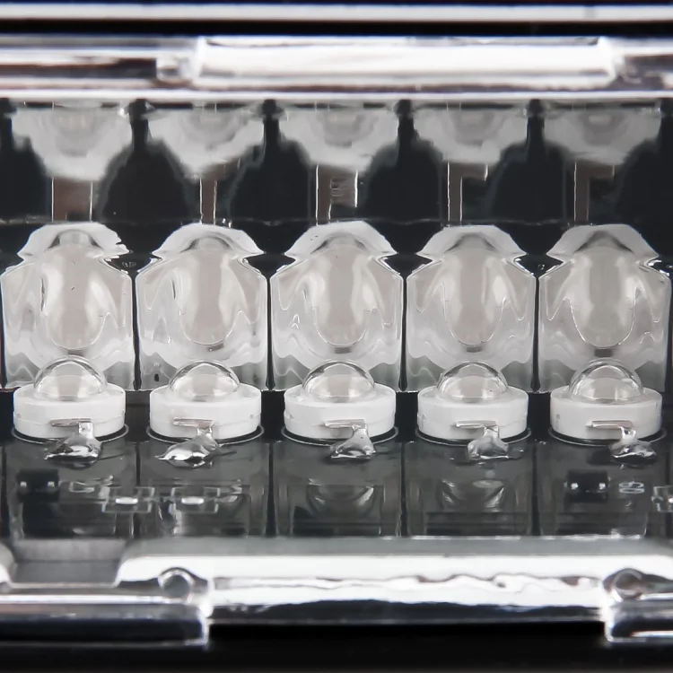 CMS5390BL_6.webp DC 12V 4.2W 16LEDs Crystal Lamp Beads Car Windshield Warning Lamp 18 Flash Patterns(Adjustable) - Image 7