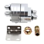 Car Universal Aluminum AN8 Split Cake Oil Handle Oil Filter Sandwich Adapter For Oil Cooler Plate Kit Oil Filter Cooler Sandwich Plate Adapter Cooler Adapter - Image 5
