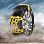 6 PCS Car Snow Tire Anti-skid Chains Winter Car Snow Tire Chains Wheel Chains Anti-skid Belt Thickened Anti-slip Chains with Effortless Wheel - Image 8