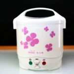 OUSHIBA Car Auto Mini Special Non-stick Inner Pot Multi-function Rice Cooker for Rice Soup Noodles Vegetable Dessert, Random Color Delivery - Image 3