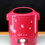 OUSHIBA Car Auto Mini Special Non-stick Inner Pot Multi-function Rice Cooker for Rice Soup Noodles Vegetable Dessert, Random Color Delivery - Image 5