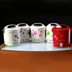 OUSHIBA Car Auto Mini Special Non-stick Inner Pot Multi-function Rice Cooker for Rice Soup Noodles Vegetable Dessert, Random Color Delivery - Image 7