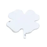 Four Leaf Clover Herb Luck Symbol Badge Emblem Labeling Sticker Styling Car Dashboard Decoration, Size: 7.5*6cm - Image 5