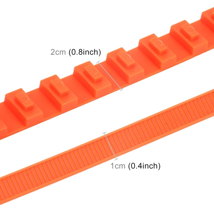 CMS5586_2.webp 10 PCS Car Tire Emergency Single Grid Anti-skid Chains Tyre Anti-slip Chains - Image 3