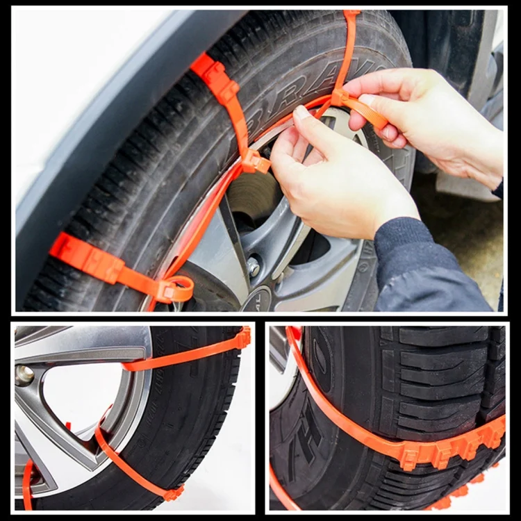 CMS5586_9.webp 10 PCS Car Tire Emergency Single Grid Anti-skid Chains Tyre Anti-slip Chains - Image 10