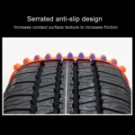 Car Tire Emergency Double Grid Anti-skid Chains Tyre Anti-slip Chains - Image 7