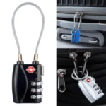 JASIT TSA719 Zinc Alloy 3-Digit Password TSA Lock Travel Luggage Padlock