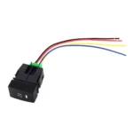 Car Fog Light 5 Pin On-Off Button Switch with Cable for Honda Fit - Image 2