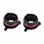 1 Pair TK-124 H7 LED Headlight Bulb Base Retainer Holder Adapter for BMW E39-1 / Benz SLK