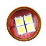 2 PCS 7440 15W 1300LM 6500K 28 SMD-3030 LED Car Brake Lights Turn Light, DC 12V - Image 4