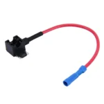 Car 12V Add-A-Circuit TAP Adapter ATM APM Blade Auto Fuse Holder(MINI Size) - Image 2