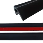 P-shaped Car Noise Reduction Sealing Strip with Sticker, Length: 100m - Image 3
