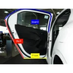 Small D-shaped Car Noise Reduction Sealing Strip with Sticker, Length: 100m - Image 5