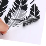 10 PCS Emblem Feather Car Stickers Waterproof Plastic Decal Sticker - Image 4