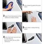 10 PCS Emblem Feather Car Stickers Waterproof Plastic Decal Sticker - Image 5