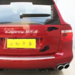 10 PCS Emblem Feather Car Stickers Waterproof Plastic Decal Sticker - Image 6