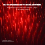 Roof Ceiling Atmosphere Decoration Red Light Star Night Lights Meteor Lamp Projector with Remote Control - Image 15