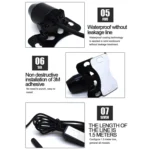 5V Roof Ceiling Decoration Red Light Star Night Lights Starry Sky Atmosphere Lamp Projector with Remote Control - Image 7