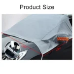 Car Windshield Snow Cover Sun Shade Cloth Frost Guard Protector Shield - Image 3