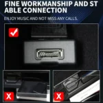 Car MMI 3G AMI Bluetooth Audio Cable Wiring Harness for Audi Q5 A5 A7 R7 S5 Q7 A6L A8L A4L - Image 5