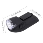 3W 240LM USB Solar Energy Motorcycle / Bicycle Front Light - Image 4