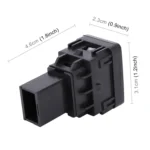 Car Fog Light 5 Pin On-Off Button Switch with Cable for Nissan Sylphy(Green Light) - Image 4