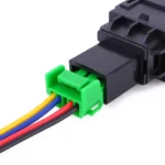 Car Fog Light 5 Pin On-Off Button Switch with Cable for Nissan Sylphy(Green Light) - Image 7