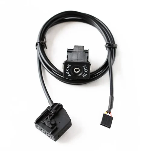 CMS5846.webp AUX Adapter Switch Plug + Wiring Hardness for Volkswagen Audi MFD2 RNS2 / Ford, Cable Length: 1.5m - Image 1