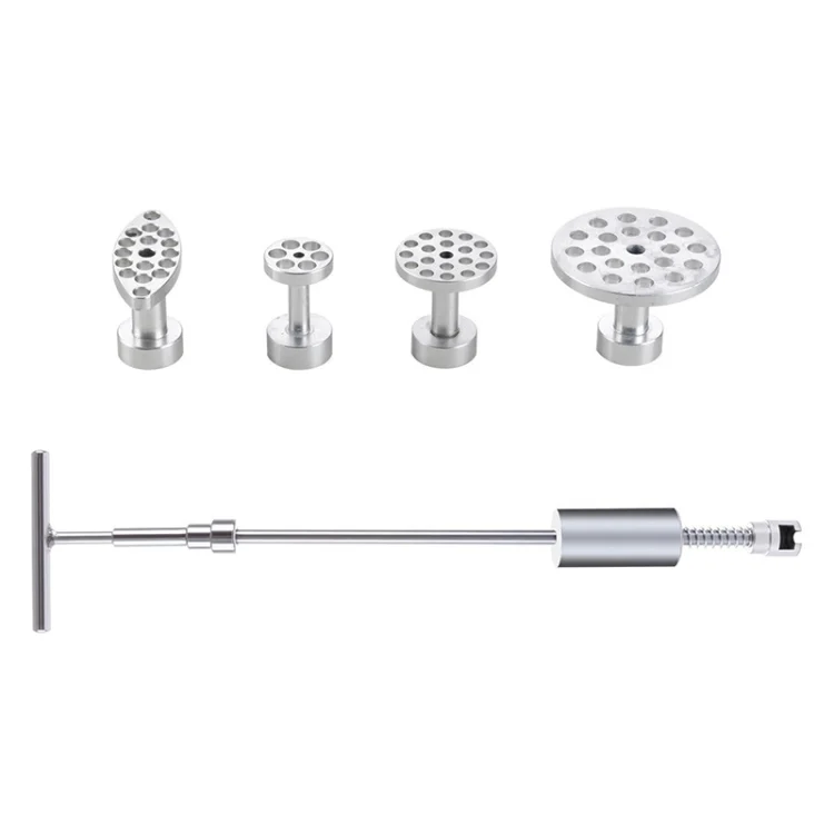 CMS5853_1.webp 7 in 1 Auto Repair Body Tool Kit PDR Dent Paintless Repair Tools Dent Puller T Bar Slide Hammer Reverse Hammer for Dent - Image 2