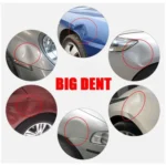 7 in 1 Auto Repair Body Tool Kit PDR Dent Paintless Repair Tools Dent Puller T Bar Slide Hammer Reverse Hammer for Dent - Image 8