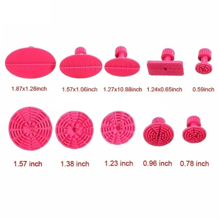 CMS5854_2.webp 56 in 1 Auto PDR Plastic Ding Glue Tabs Paintless Dent Removal Car Repair Tools Kits Glue Puller Sets Tabs PDR Tools - Image 3