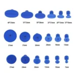 40 in 1 Auto Car Metal PDR Dent Lifter-Glue Puller Tab Hail Removal Paintless Car Dent Repair Tools Kit, with 20W Glue Gun, US Plug or EU Plug - Image 5