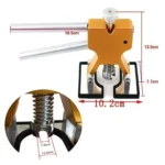 57 in 1 Auto Car Metal PDR Dent Lifter-Glue Puller Tab Hail Removal Paintless Car Dent Repair Tools Kit, with 20W Glue Gun, US Plug or EU Plug - Image 3