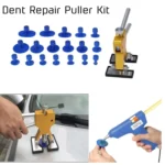 57 in 1 Auto Car Metal PDR Dent Lifter-Glue Puller Tab Hail Removal Paintless Car Dent Repair Tools Kit, with 20W Glue Gun, US Plug or EU Plug - Image 9