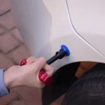 32 in 1 Auto Car Metal PDR Dent Lifter-Glue Puller Tab Hail Removal Paintless Car Dent Repair Tools Kit, with 20W Glue Gun, US Plug or EU Plug - Image 15