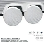 4 PCS Car Auto Wheel Tire Covers, Suitable for The Tire up to 29 inch - Image 5