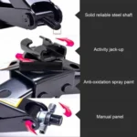 Upright ST-103D Heavy Duty Stabilizer Scissor Jack with Handle Lift Levelers 2000 Pound (1 Ton) Capacity Each - 10 to 35 CM Range - Image 5