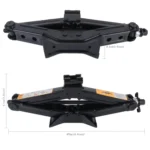 Upright ST-112C Heavy Duty Stabilizer Scissor Jack with Handle Lift Levelers 4000 Pound (2 Ton) Capacity Each - 9.8 to 44.2 CM Range - Image 3