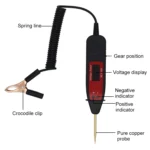 Car 2 in 1 Digital Display Diagnostic Tool Voltage Tester Circuit Detect - Image 3