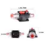 DC 12-24V Car Circuit Breaker Stereo Audio Fuse Holder Insurance 40A Fuse - Image 5