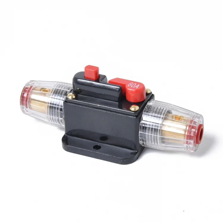 CMS5964_1.webp DC 12-24V Car Circuit Breaker Stereo Audio Fuse Holder Insurance 60A Fuse - Image 2