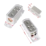 Car Audio Conversion 4GA8GA 4-way Splitter Amplifier Ground Distribution Splitter - Image 5