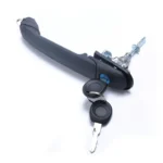 Car Front Door handle 6N0837207C, 66N0837207D + 2 Keys for Volkswagen Polo 1994-2001 / Sharan 1995-2010 / Ford Galaxy 1995-2015 / Seat Alhambra 1996-2010 - Image 2