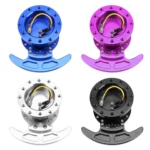 Car Tilt Racing Steering Wheel Quick Release Hub Kit Adapter Body Removable Snap Off Boss Kit - Image 9