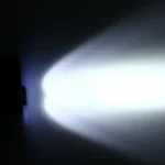 Owl Shape 20W 2000 LM 6000K Motorcycle Headlight Lamp with 2 COB Lamps and LED Projector Lens, DC 12-80V - Image 6